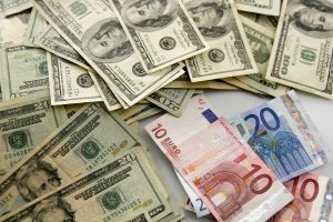 waluta, dolar, euro