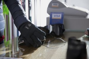 visa, nfc, rękawiczki