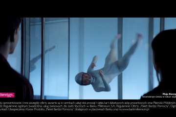 Maja Kuczyńska, wicemistrzyni świata w indoor skydivingu, reklamuje Konto 360˚ [wideo]