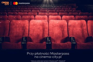 Bilety do Cinema City za 10 zł przy płatności Masterpass