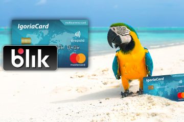 Pierwsza karta gratis oraz doładowanie BLIK w IgoriaCard