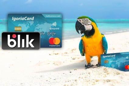 Pierwsza karta gratis oraz doładowanie BLIK w IgoriaCard