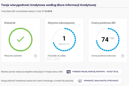 Status BIK sprawdzicie także na platformie Bancovo. Firmy nawiązały współpracę