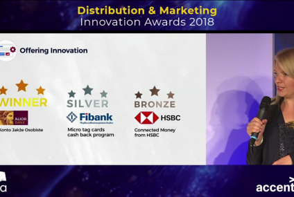 Konto Alior Banku ze złotem w konkursie EFMA-Accenture Distribution & Marketing Innovation Awards 2018