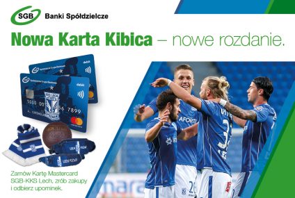 SGB ma gadżety klubowe dla posiadaczy karty Mastercard SGB-KKS Lech Poznań