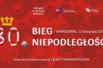 30. Bieg Niepodległości w Warszawie. Biegacze utworzą największą „żywą” flagę
