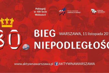 30. Bieg Niepodległości w Warszawie. Biegacze utworzą największą „żywą” flagę