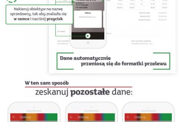 Nowość w aplikacji mBanku: proste skanowanie danych do przelewu