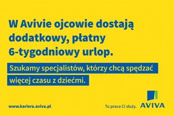 Aviva szuka kandydatów do pracy. W kampanii reklamowej pokazuje im korzyści