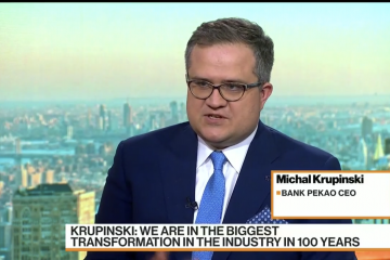 Michał Krupiński w Bloomberg TV: europejski sektor bankowy potrzebuje zmian i cyfrowej transformacji