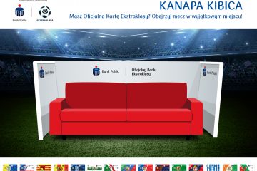 PKO BP inauguruje projekt kanapy kibica. Zwycięzcy konkursów będą mogli obserwować mecze z bocznej linii boiska