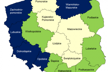 Największe ryzyko kolizji z pojazdem bez polisy OC jest w zachodniej Polsce oraz na Mazurach