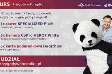 „Przygody w Porządku” – nowy konkurs z Adamem Małyszem i Pandą EnveloBanku w rolach głównych