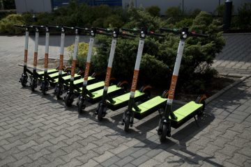 Hulajnogi elektryczne z logo ING są już dostępne