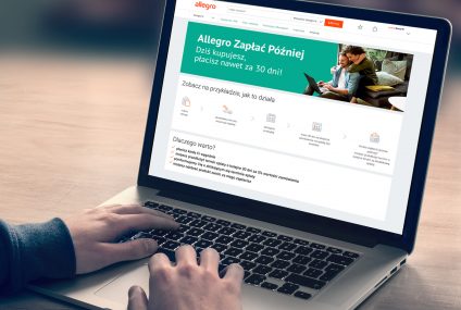 Allegro we współpracy z fintechem PayPo udostępniło usługę Zapłać Później