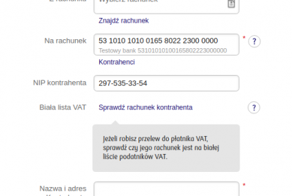 W iPKO biznes można już sprawdzić rachunek kontrahenta na białej liście podatników VAT
