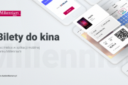 Bilety do kin Helios w aplikacji mobilnej Banku Millennium