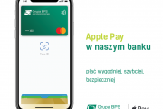 Apple Pay już dostępne w Bankach Spółdzielczych Grupy BPS oraz w Banku BPS