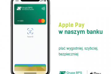 Apple Pay już dostępne w Bankach Spółdzielczych Grupy BPS oraz w Banku BPS