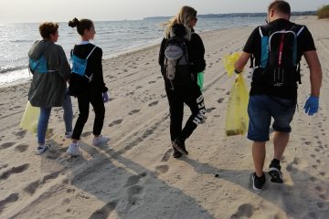 Bałtycka Odyseja na plażach Zatoki Gdańskiej