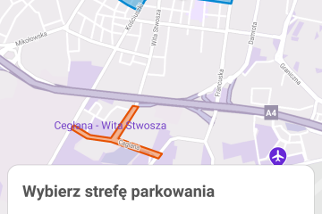 W Katowicach będzie można płacić za parkowanie apką mPay. Aplikacja dodatkowo wprowadza specjalną mapę