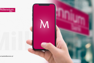 Bank Millennium wprowadził zatwierdzanie transakcji zlecanych w oddziale autoryzacją mobilną