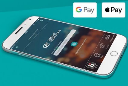 Klienci Credit Agricole mogą już dodawać karty płatnicze do portfeli Apple Pay i Google Pay za pośrednictwem aplikacji mobilnej swojego banku