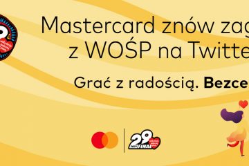 Mastercard wspiera 29. Finał WOŚP:  #MastercardGrazWOSP i eSkarbonki
