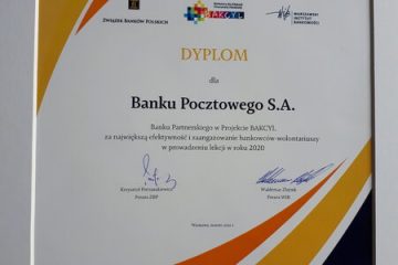 Bank Pocztowy wyróżniony za BAKCYLA. Bankowcy edukują dzieci w zakresie wiedzy o finansach Bank Pocztowy wyróżniony za BAKCYLA. Bankowcy edukują dzieci w zakresie wiedzy o finansach