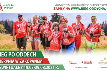 Kolejna szansa dla chorych na mukowiscydozę – Santander Consumer Bank wspiera 6. Bieg po Oddech. Kolejna szansa dla chorych na mukowiscydozę – Santander Consumer Bank wspiera 6. Bieg po Oddech.