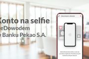 Bank Pekao wdraża możliwość otwarcia konta na selfie przy użyciu e-dowodu