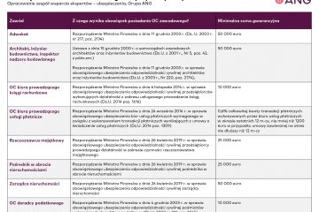Obowiązkowe OC zawodowe. Kogo dotyczy?