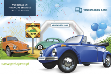 Volkswagen Bank wystawcą i złotym sponsorem na zlocie miłośników klasycznej motoryzacji Garbojama 2021