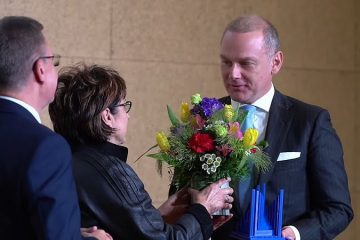 Jakub Papierski, wiceprezes zarządu PKO BP uhonorowany nagrodą im. Lesława A. Pagi