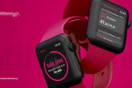 Bank Millennium udostępnił nową wersję aplikacji na Apple Watch