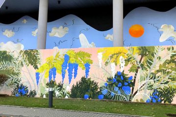 Ekologiczny mural ING Ekologiczny mural ING