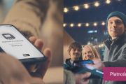 Świąteczna reklama aplikacji mobilnej Banku Millennium