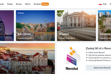 Revolut nawiązał współpracę z Kiwi.com. Nowi użytkownicy fintechu otrzymają zwrot gotówki w wysokości do 90 zł przy następnej rezerwacji