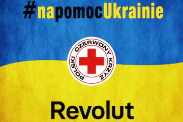 Klienci Revolut w ciągu 24 godzin zebrali 1 milion euro dla Czerwonego Krzyża na pomoc Ukrainie