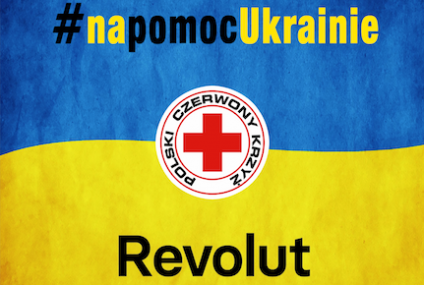 Klienci Revolut w ciągu 24 godzin zebrali 1 milion euro dla Czerwonego Krzyża na pomoc Ukrainie