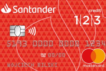 Santander rezygnuje z karty 1|2|3