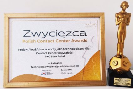 W konkursie Polish Contact Center Awards voiceboty PKO BP okazały się najlepszym rozwiązaniem wspierającym działalność Contact Center