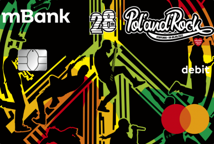 mBank przygotował na Festiwal Pol’and’Rock nową kolekcjonerską kartę płatniczą projektu Jurka Owsiaka