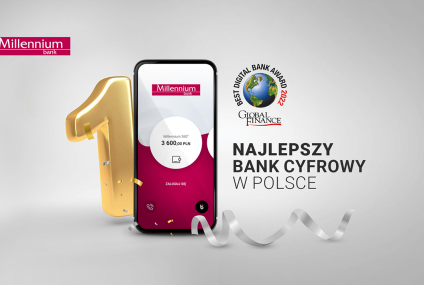 Bank Millennium najlepszym bankiem cyfrowym w Polsce według magazynu Global Finance