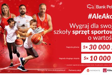 Konkurs #AleAkcja z Pekao dla małych i dużych sympatyków koszykówki Konkurs #AleAkcja z Pekao dla małych i dużych sympatyków koszykówki