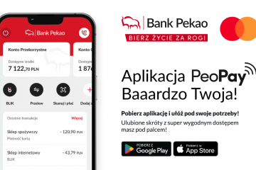 Aplikacja PeoPay – baaardzo Twoja! Bank Pekao uruchamia kampanię promującą aplikację mobilną Aplikacja PeoPay – baaardzo Twoja! Bank Pekao uruchamia kampanię promującą aplikację mobilną