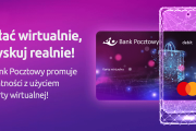 O 33% wzrosła liczba transakcji internetowych i mobilnych z wykorzystaniem kart Pocztowego