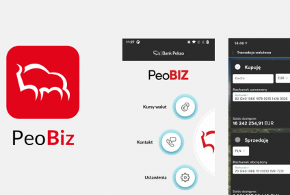 Bank Pekao wprowadził PeoBIZ – nową aplikację mobilną dla firm