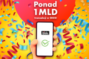 Ponad 1 miliard transakcji Blikiem w niespełna rok