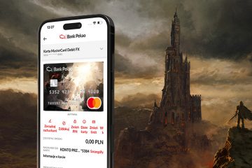 Konto dla gracza w Banku Pekao z kartą do konta z wizerunkiem gamingowym oraz 300 zł na start